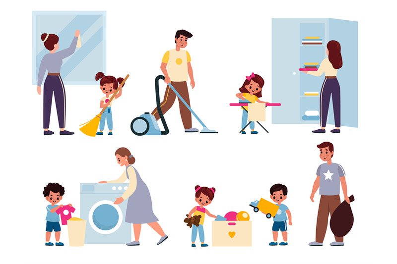 family-housework-parents-with-young-assistant-clean-apartment-moms-a