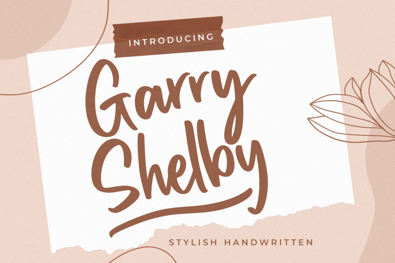 garry-shelby-stylish-handwritten