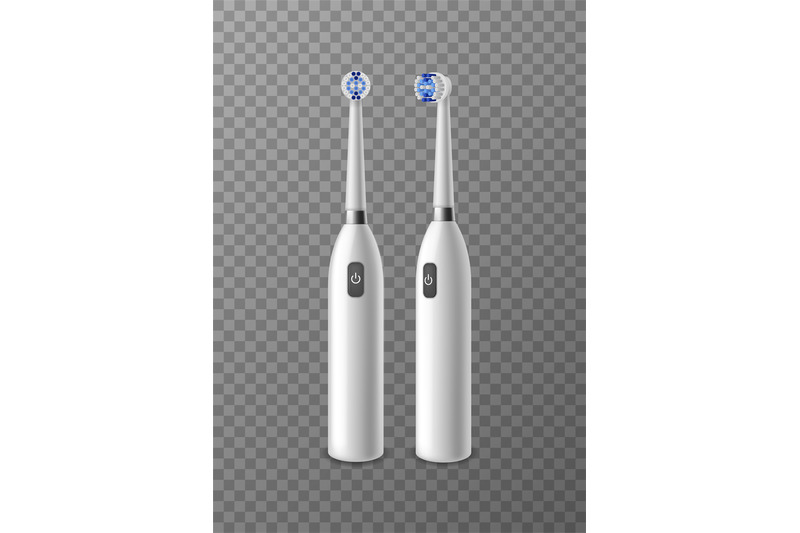 electric-toothbrush-realistic-dentistry-accessory-front-and-side-view