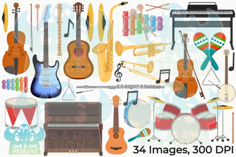 musical-instruments-1-clipart-lime-and-kiwi-designs