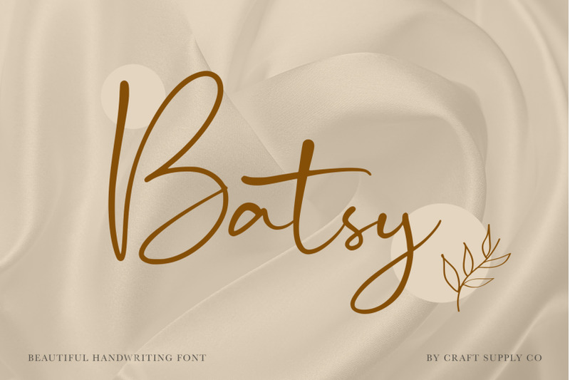 batsy-handwriting-font