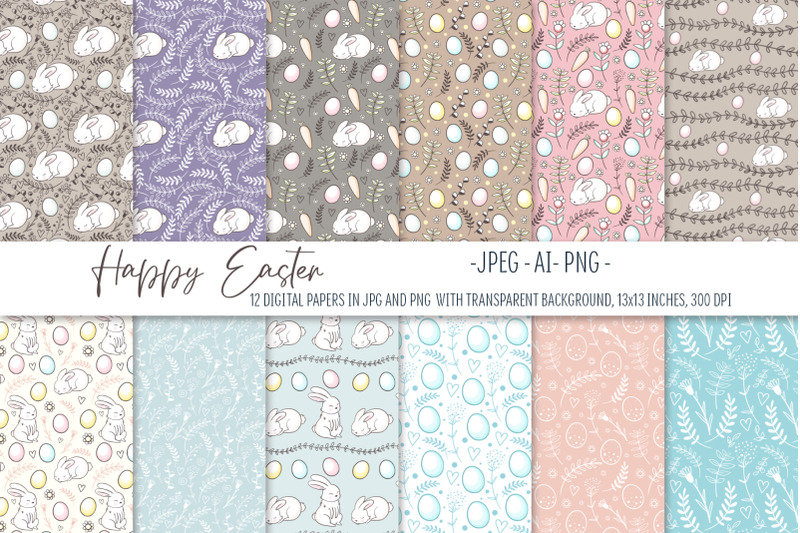 happy-easter-easter-digital-paper-set-seamless-pattern