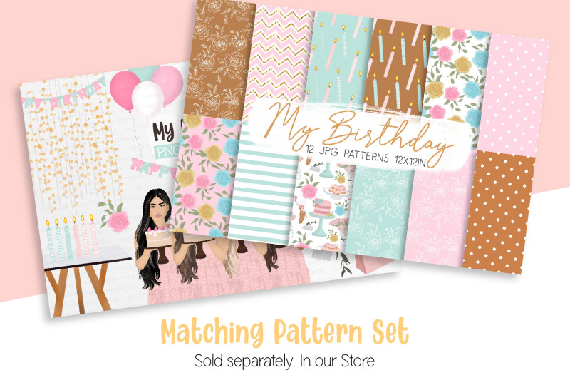 birthday-party-clipart-set