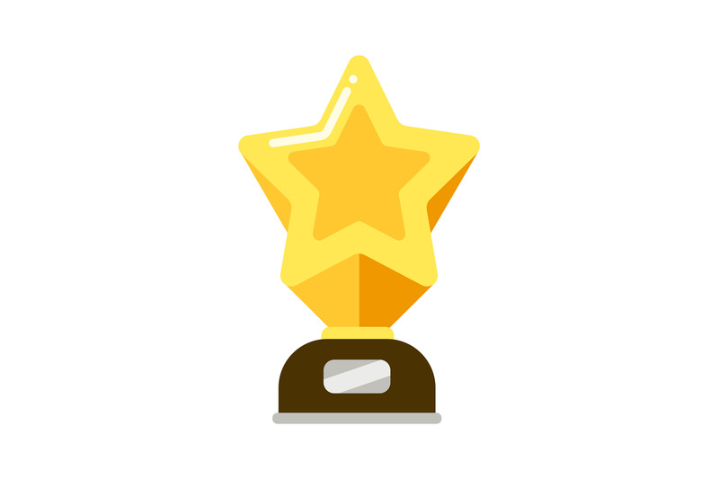 gold-star-award-for-rewarding-for-achievements-in-sport-or-cinema