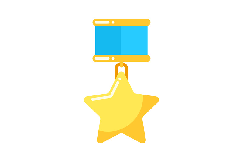 military-insignia-in-form-star-with-ribbon