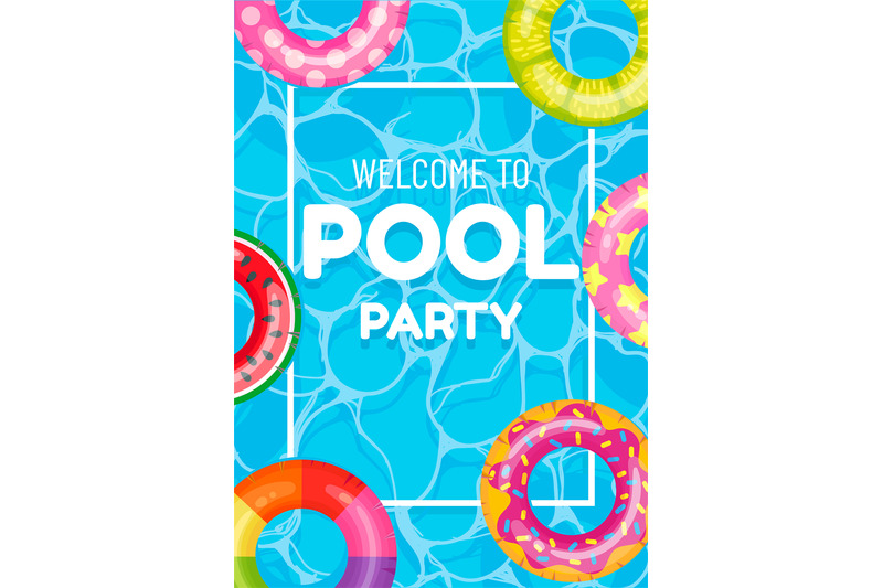 banner-poster-invitation-to-pool-party-vector
