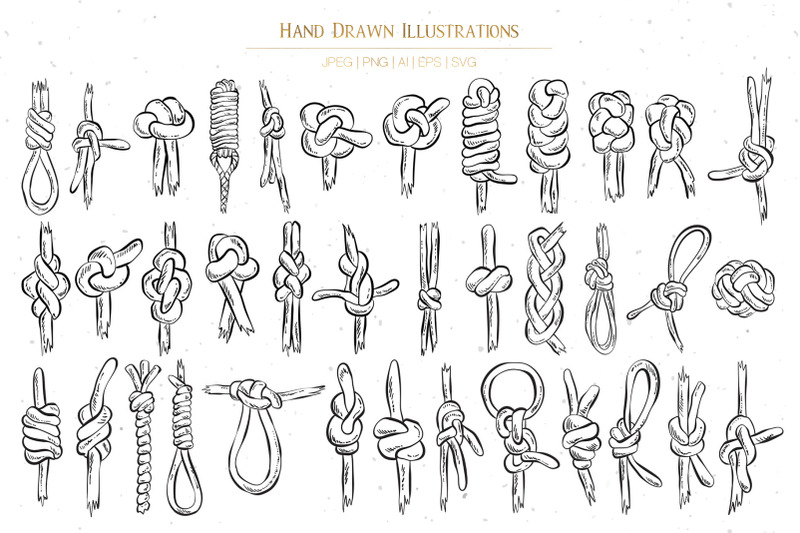 hand-drawn-ropes-and-knots-illustrations