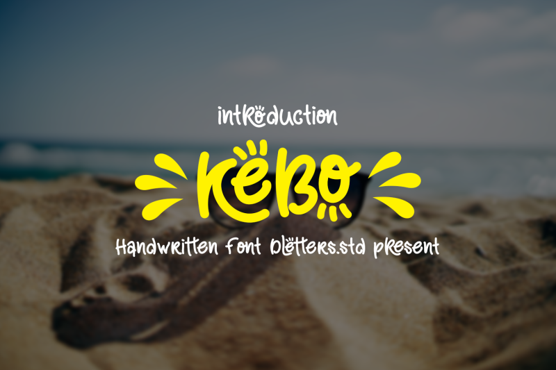 kebo-handwritten-font