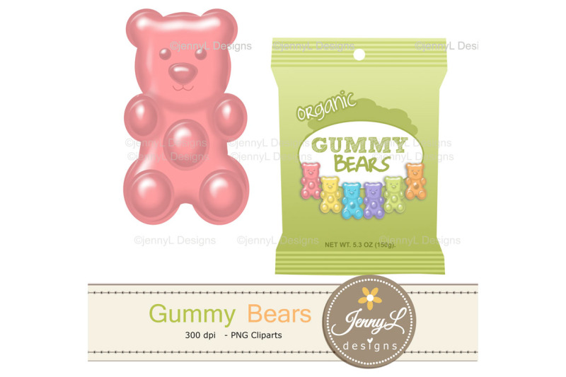 gummy-bears-digital-papers-and-clipart