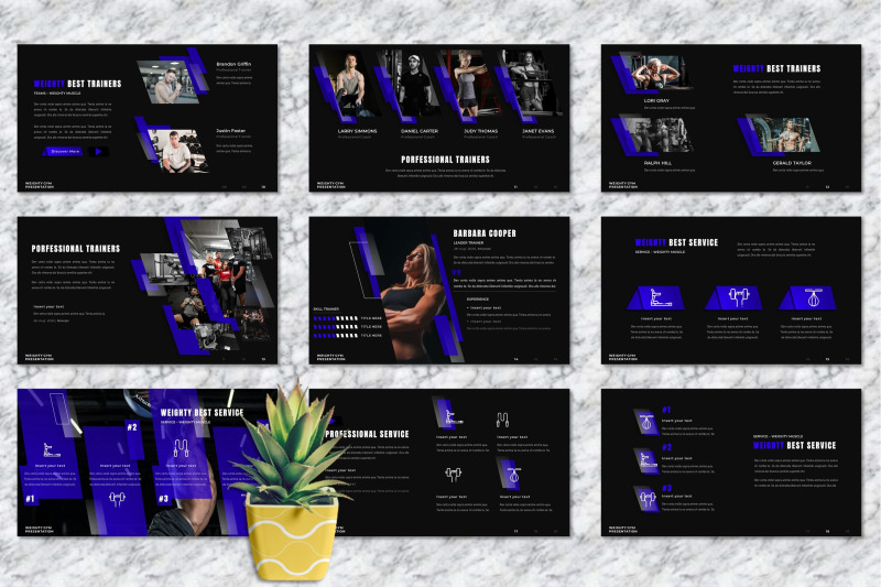 weighty-gym-powerpoint-templates