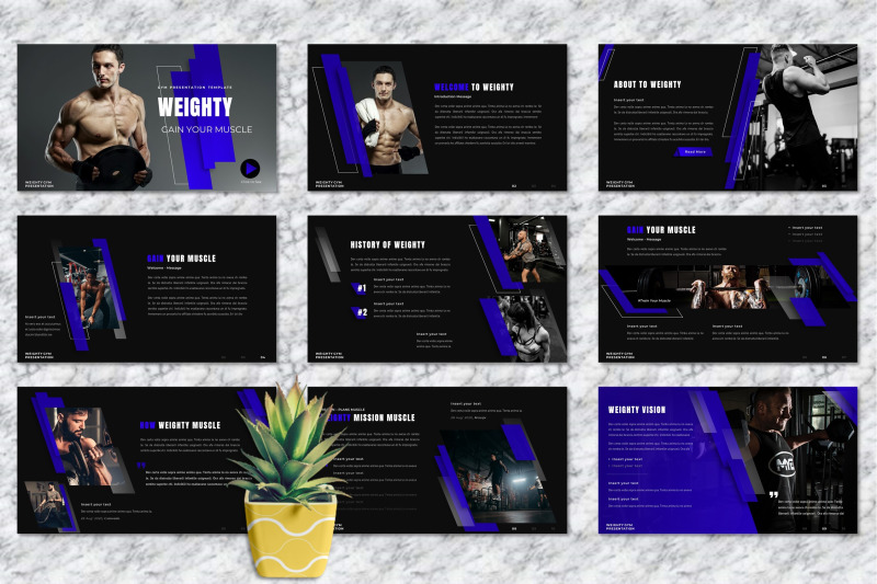 weighty-gym-powerpoint-templates