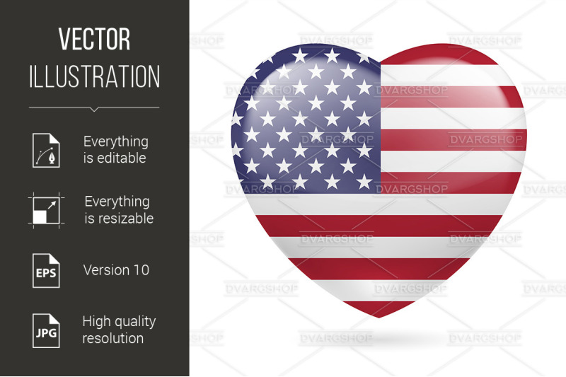 heart-icon-of-usa