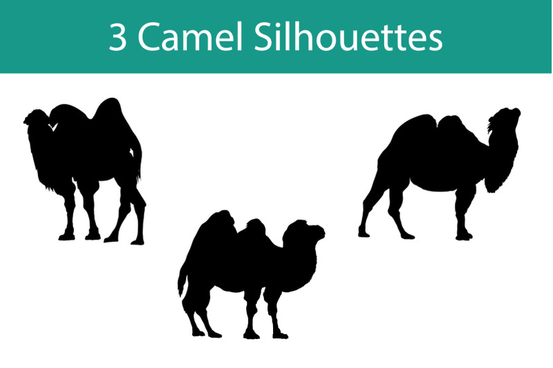 camel-silhouette-set