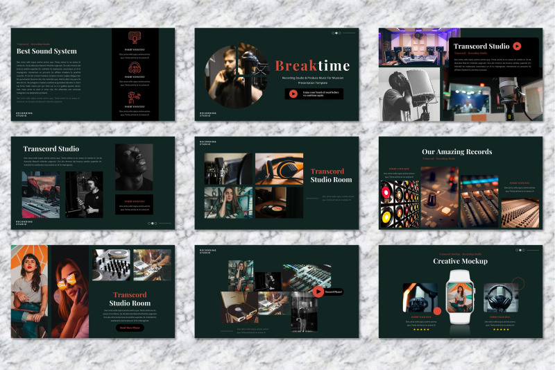 transcord-recording-studio-powerpoint-templates