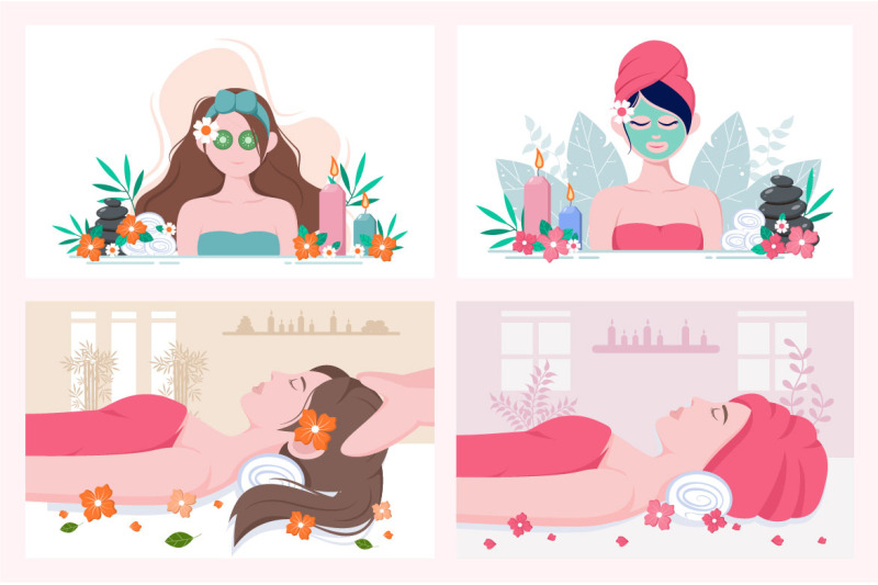 22-massage-and-body-spa-illustration