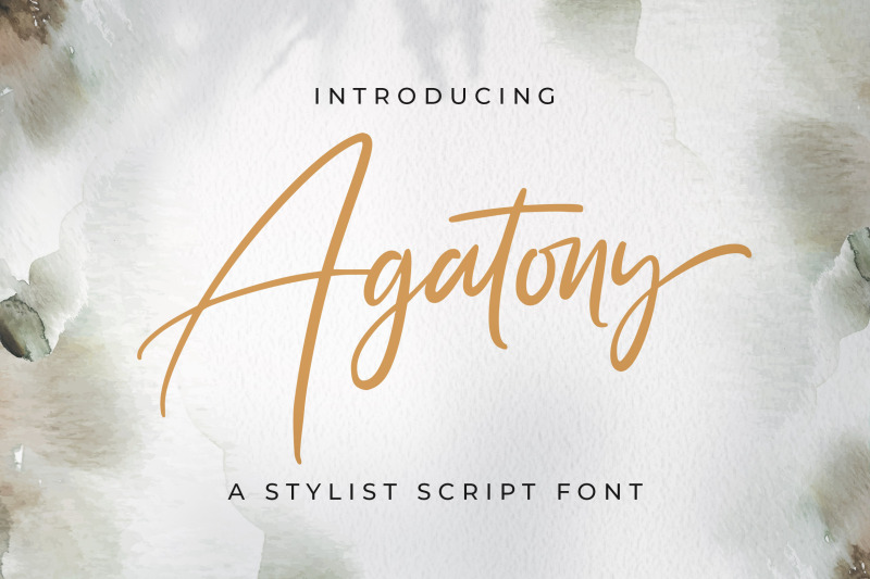 agatony-handwritten-font