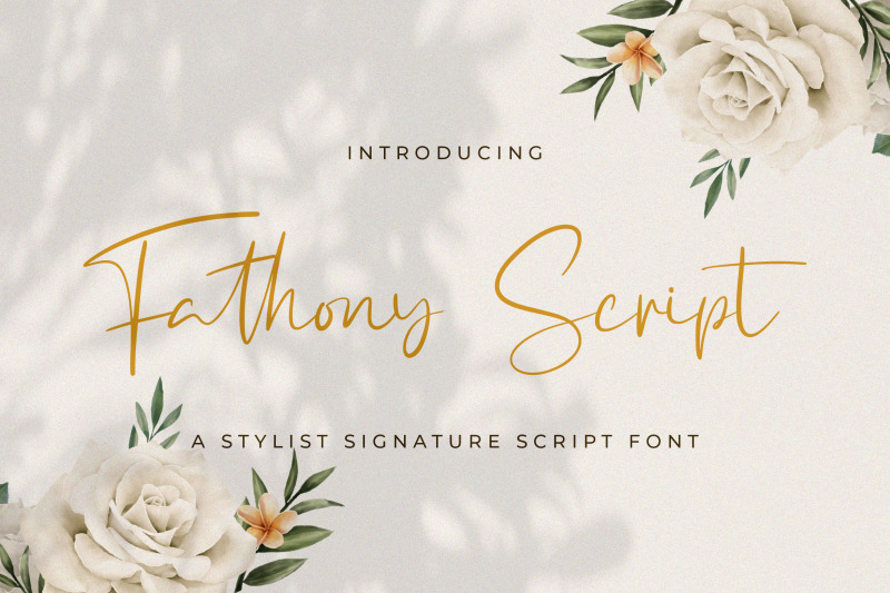 fathony-script-handwritten-font