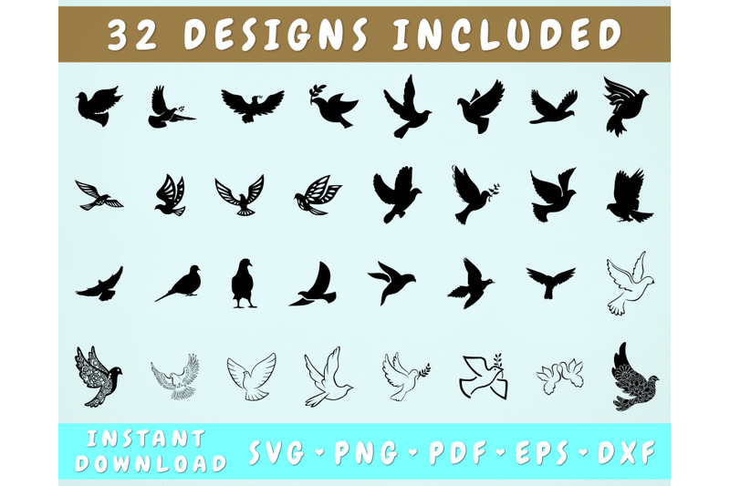 32-dove-svg-bundle-pigeon-svg-dove-cut-files
