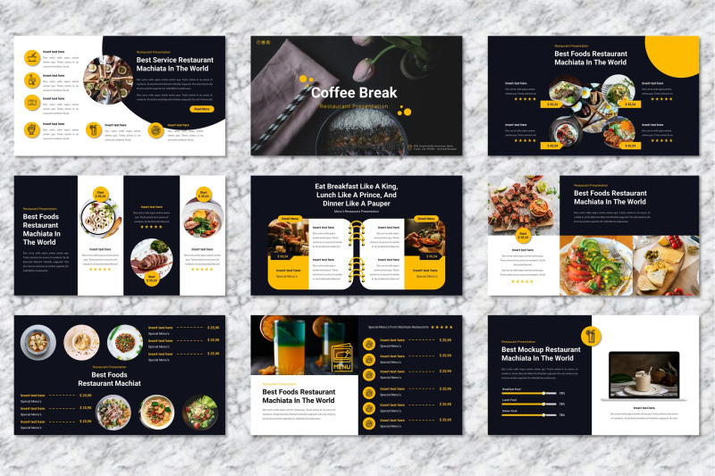 machiata-restaurant-googleslide-templates