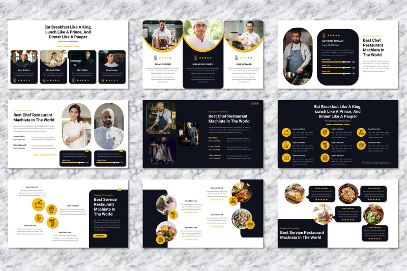 machiata-restaurant-googleslide-templates