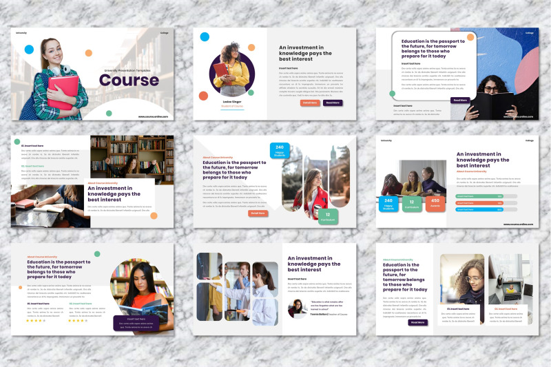 course-university-powerpoint-templates