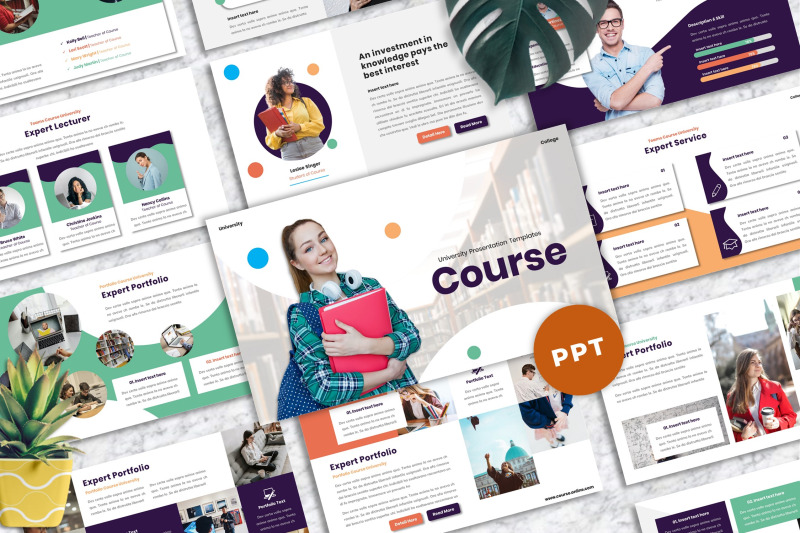 course-university-powerpoint-templates