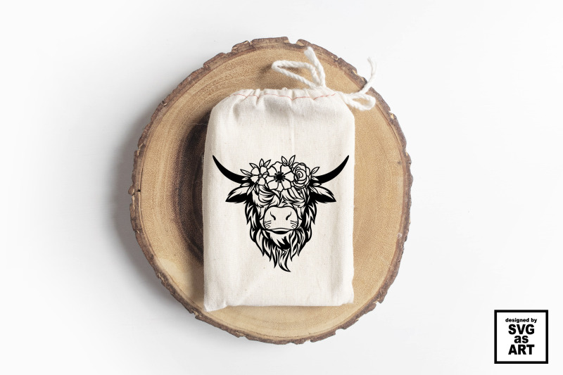 floral-highland-cow-svg-cut-file