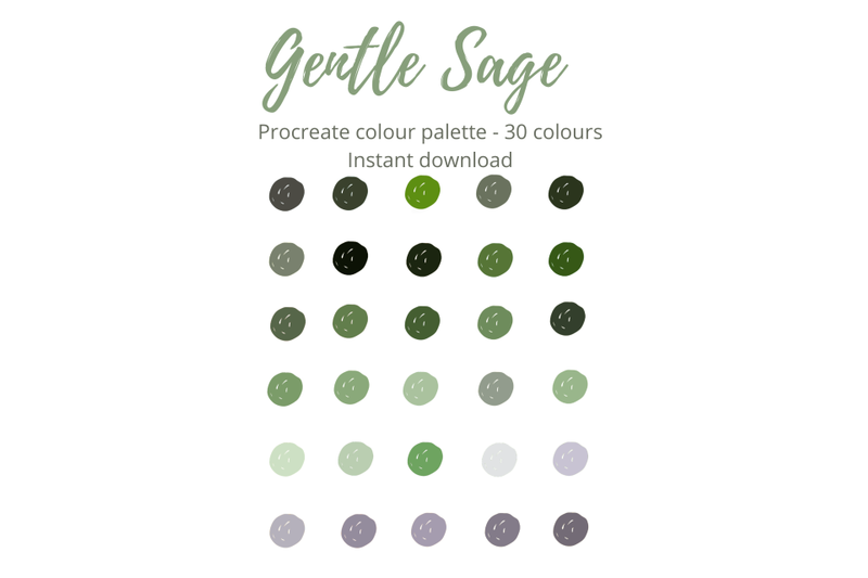 gentle-sage-procreate-colour-palette-x-30-shades