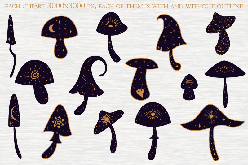 magic-mushroom-clipart-celestial-magic-clipart-mysterious-clipart