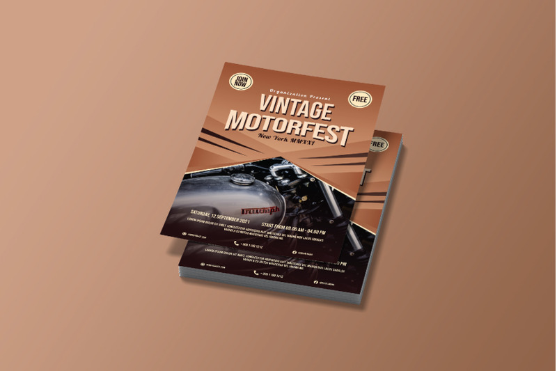 vintage-motorbike-festival-flyer-brochure-template