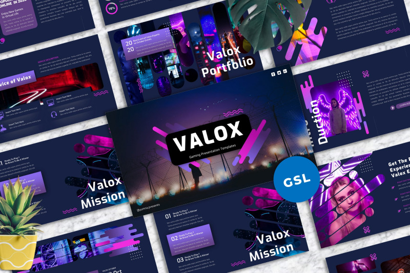 valox-gaming-googleslide-template