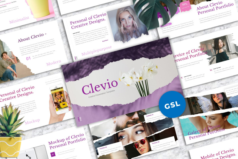 clevio-personal-portfolio-googleslide-templates