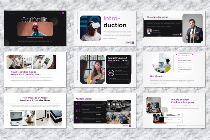 quitalk-freelance-powerpoint-templates