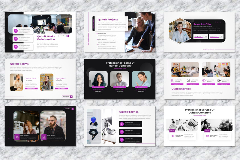 quitalk-freelance-powerpoint-templates