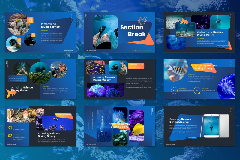 neimou-diving-sport-powerpoint-templates