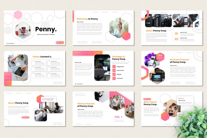 penny-creative-business-googleslide-template