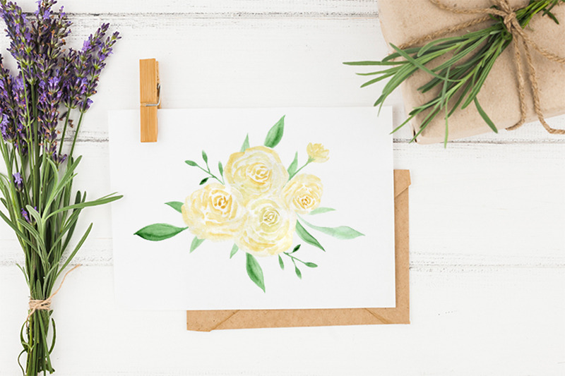 frames-gold-flowers-floral-clipart-watercolor-bouquet