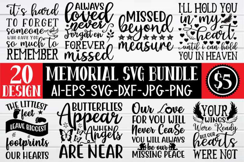 memorial-svg-bundle