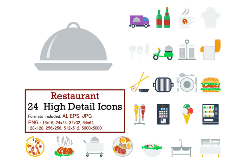 restaurant-icon-set