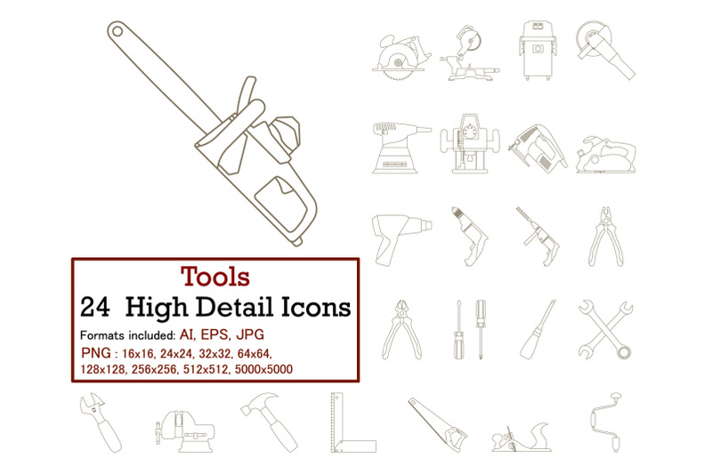 tools-icon-set