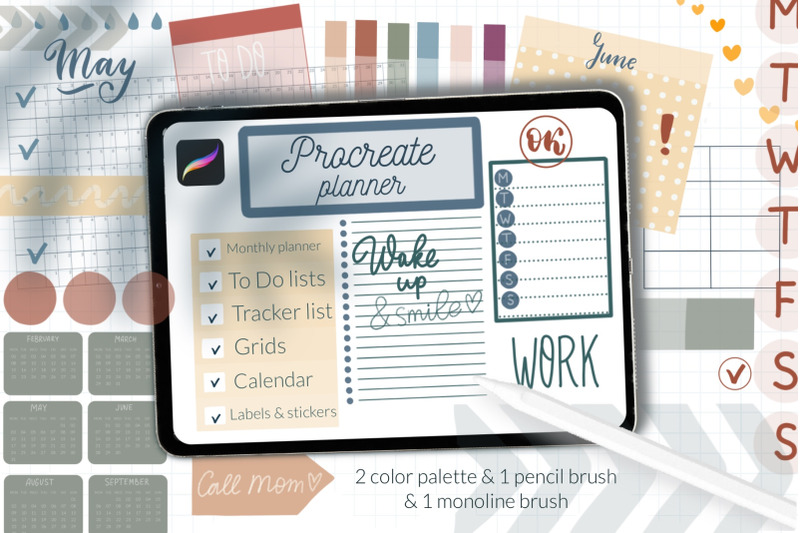 procreate-planner-brushes-basic-kit-digital-planner-digital-sticker