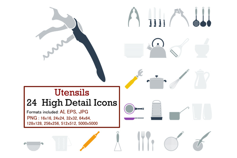 utensils-icon-set