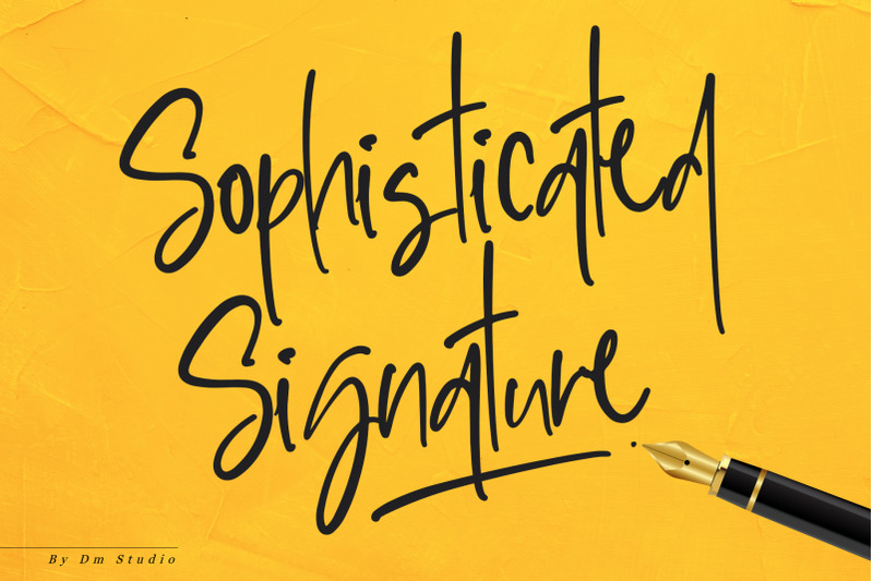 sophisticated-signature