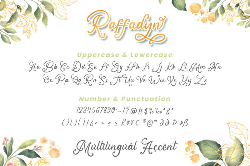 raffadyn-wedding-font