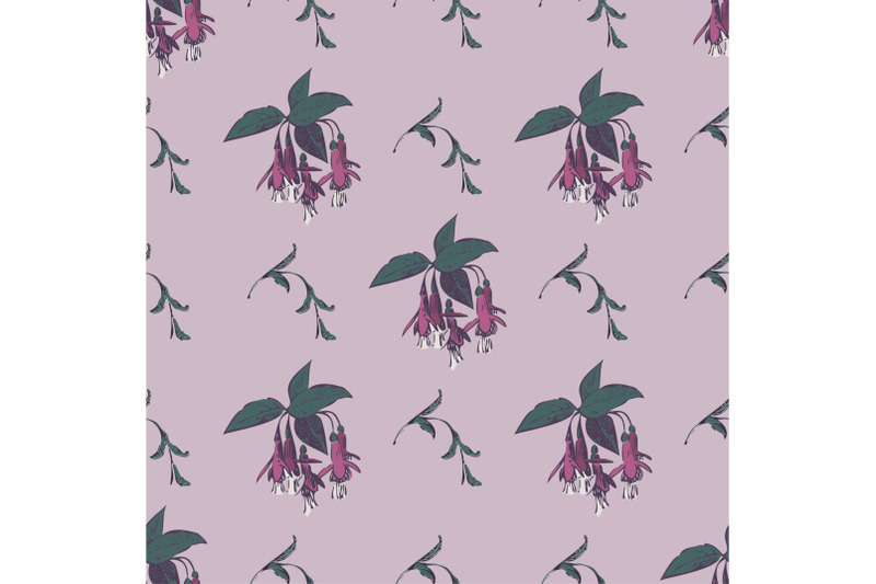 hand-drawn-bloom-fuchsia-flowers-engraving-floral-seamless-pattern-ab