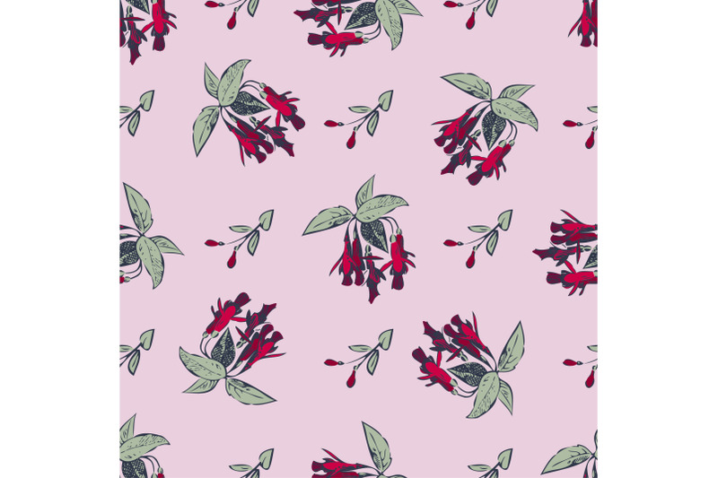 hand-drawn-bloom-fuchsia-flowers-engraving-floral-seamless-pattern-ab