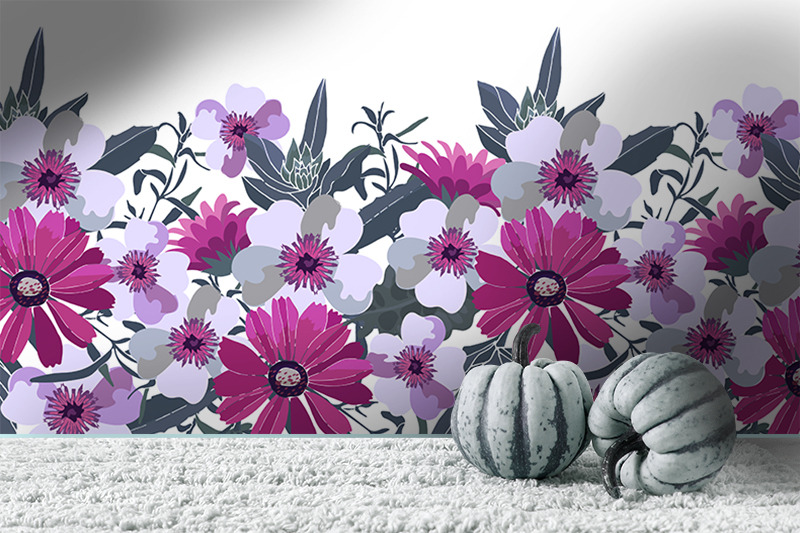 purple-pink-white-flowers