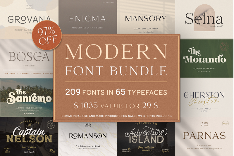 modern-font-bundle