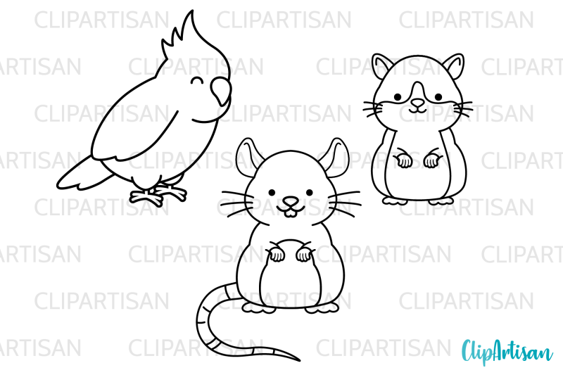 pets-clipart-pet-shop-digital-stamps-png-svg