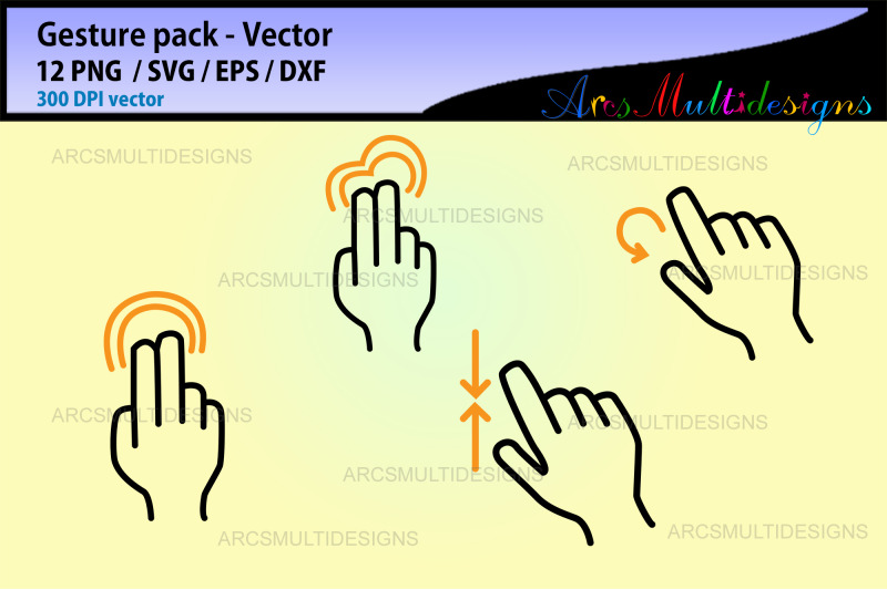 gesture-icon-bundle